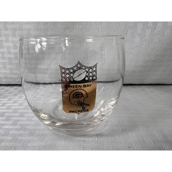 Green Bay Packers NFLP Vintage Glasses  (4)-2 1967 High Balls & 2 1968 Roly Poly - Picture 13 of 16
